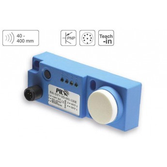 PIL P41-40-2P-CM12 Ультразвуковой датчик расстояния до 400 mm Расстояние восприятия, 2 x PNP PIL SENSOREN 18711