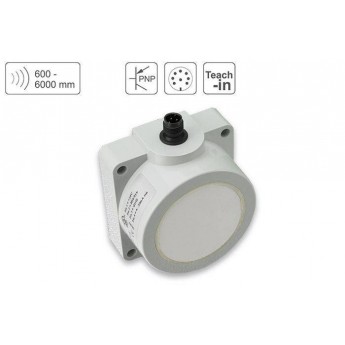 PIL P43-600-Q50-PBT-2P-CM12 Ультразвуковой датчик расстояния до 6000 mm Расстояние восприятия PIL SENSOREN 18759