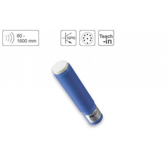 PIL P43-160-M18-PBT-2N-CM12 Ультразвуковой датчик расстояния до 1600 mm Расстояние восприятия PIL SENSOREN 18765