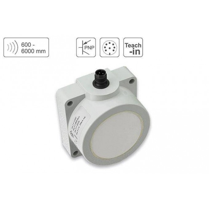 PIL P49-600-Q50-PNO-CM12 OEM Ультразвуковой датчик расстояния до 6000 mm Расстояние восприятия PIL SENSOREN 18823