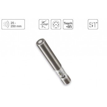 PIL P43-25-M12-ST-P-CM12 Ультразвуковой датчик расстояния до 250 mm Расстояние восприятия PIL SENSOREN 414938