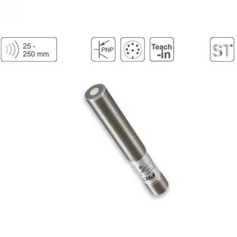 PIL P43-25-M12-ST-P-CM12 Ультразвуковой датчик расстояния до 250 mm Расстояние восприятия PIL SENSOREN 414938