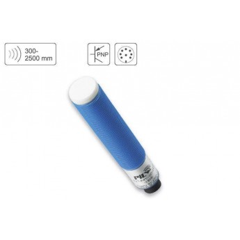 PIL P47-250-M30-PNO-CM12-B Ultrasonic Retro-Reflective Sensor up to 2500 mm Расстояние восприятия PIL SENSOREN 414955